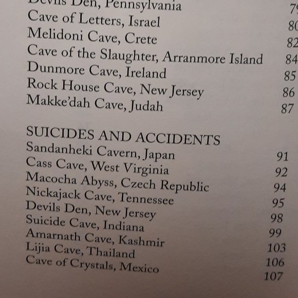 Paperback Books, Two Books of scary Cave Stories - Picture 5 of 12